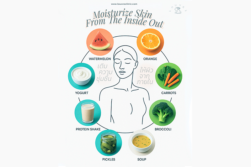 Moisturize Skin from the Inside Out