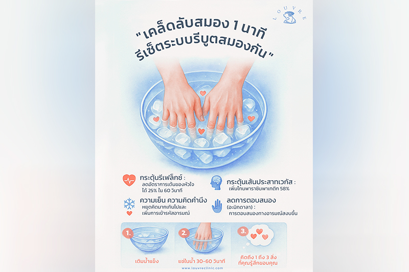 เคล็ดลับ 1 นาที รีเซ็ตระบบ รีบูตสมองกัน