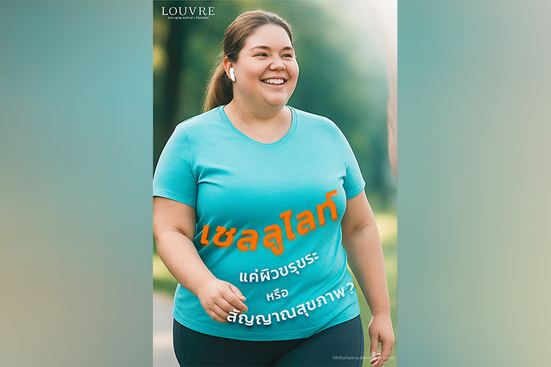 เซลลูไลท์ แค่ผิวขรุขระ หรือสัญญาณสุขภาพ?